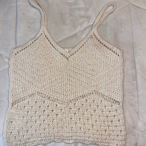 Crochet Crop Tank Top